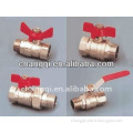 Female Male Ball Valve (Brass)